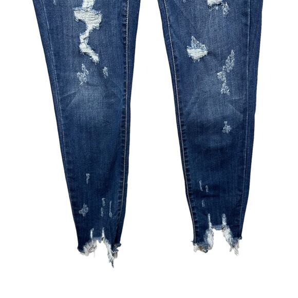 Judy Blue Skinny Fit Distressed Jeans - Picture 3 of 6